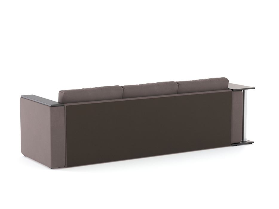 Диваны угловые в гостиную, Диван-кровать угловой Атланта со столом дельфин, велюр