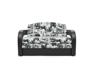 Диван прямой выкатной Кармен-2 (Газета)