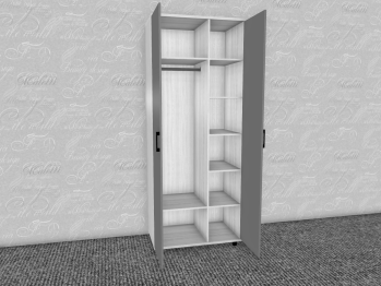 Модульная система Грейс Шкаф ШК-5008  Снежный Ясень