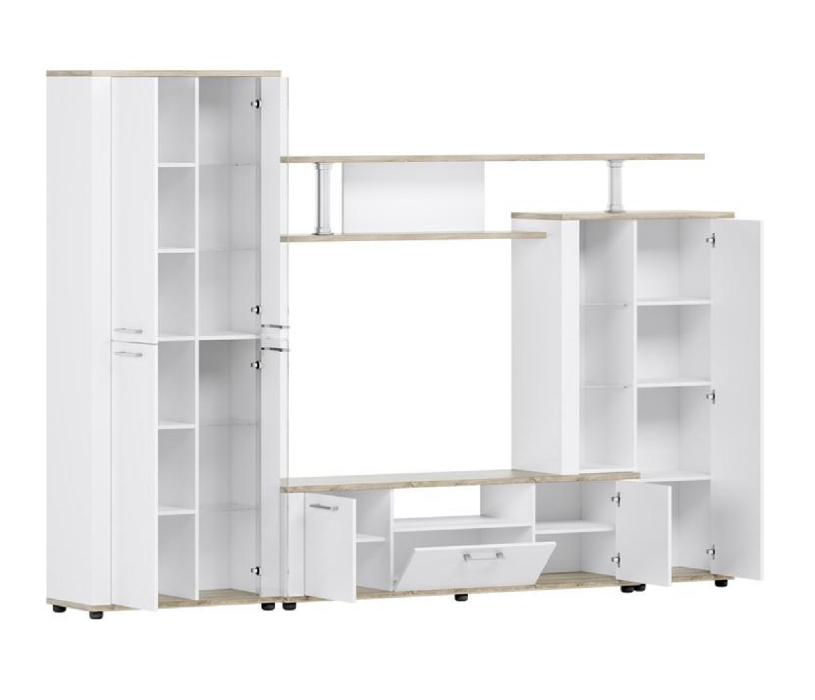 Стенки для гостиной, Гостиная Соло-10А со стеклостворками