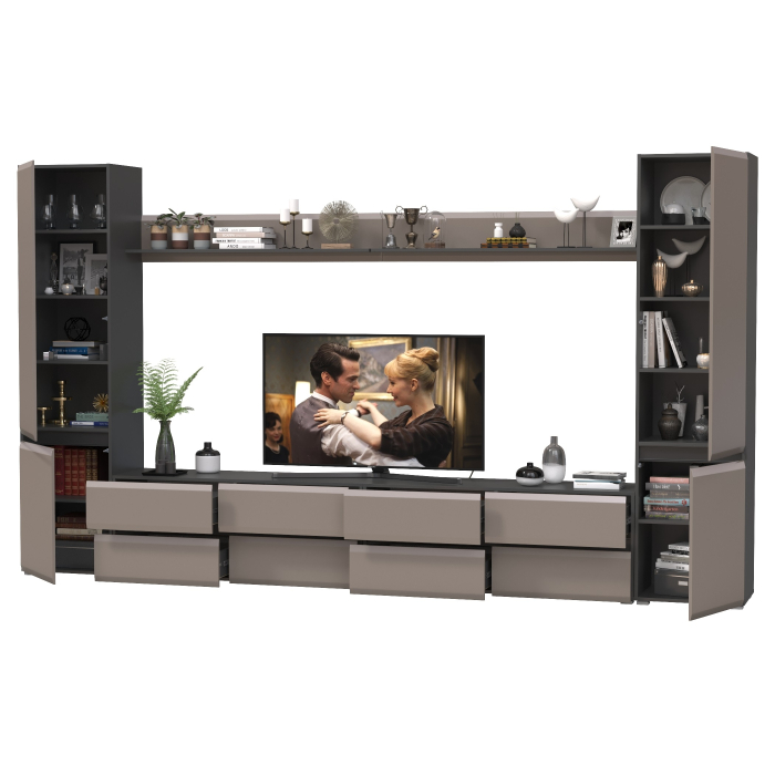 Стенки для гостиной, Корпусная мебель в гостиную Сидней № 101