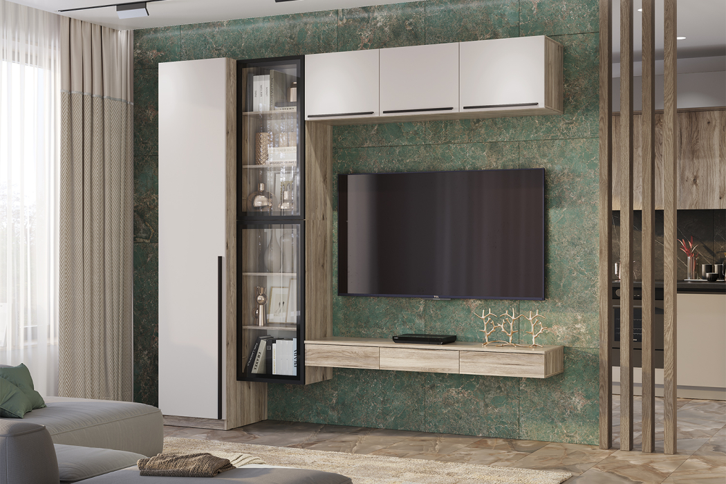 Стенки для гостиной, Гостиная Урбан. Комплект 2