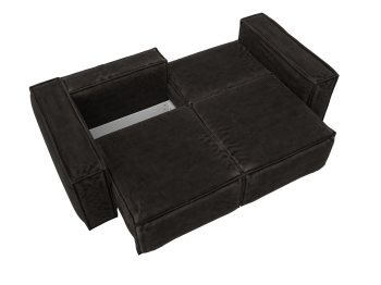 Диван прямой Лига-081 НПБ, велюр BRUT