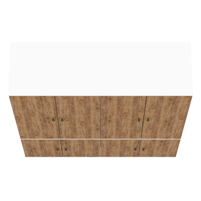 Для одежды, Два глубоких платяных шкафа Лидер-8 МД 19Б