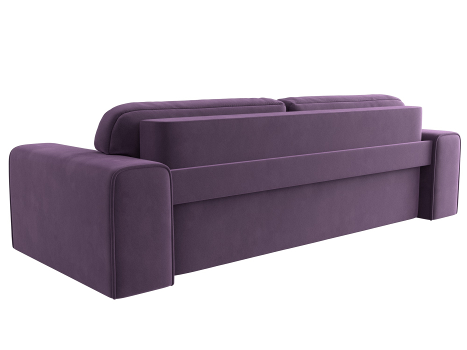 Диваны с ящиком для белья, Прямой диван Лига-029, микровельвет