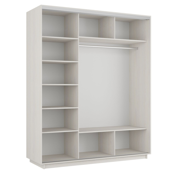 Шкафы-купе 3-х дверные, Шкаф-купе Экспресс 3-х дверный Фотопечать Калейдоскоп Стекла 240х60х240