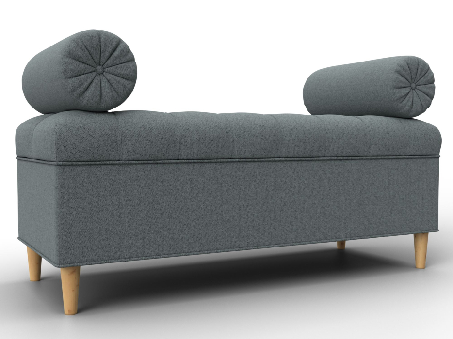 Банкетка в прихожую, Банкетка Глория, рогожка Амур