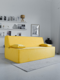 Диван бескаркасный Клайд, велюр