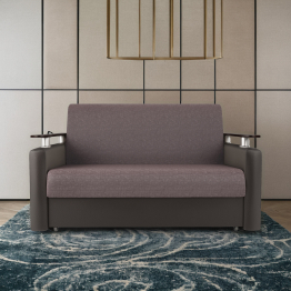 Диван-кровать Шарм 140, рогожка/экокожа