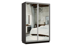 Шкафы-купе, Шкаф-купе Премьер Лайт 12 (01;01) двухдверный