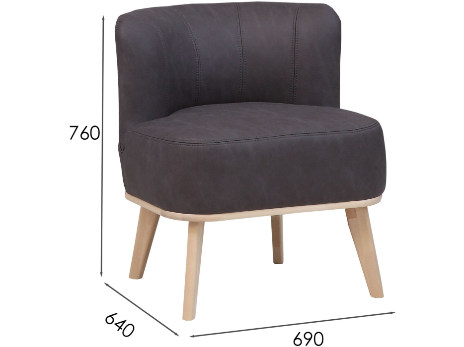 Кресла, Кресло Мебелик Жирон