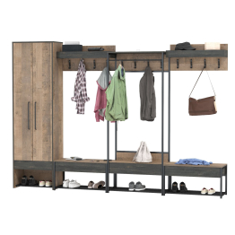 Набор мебели для прихожей из шести предметов Трувор