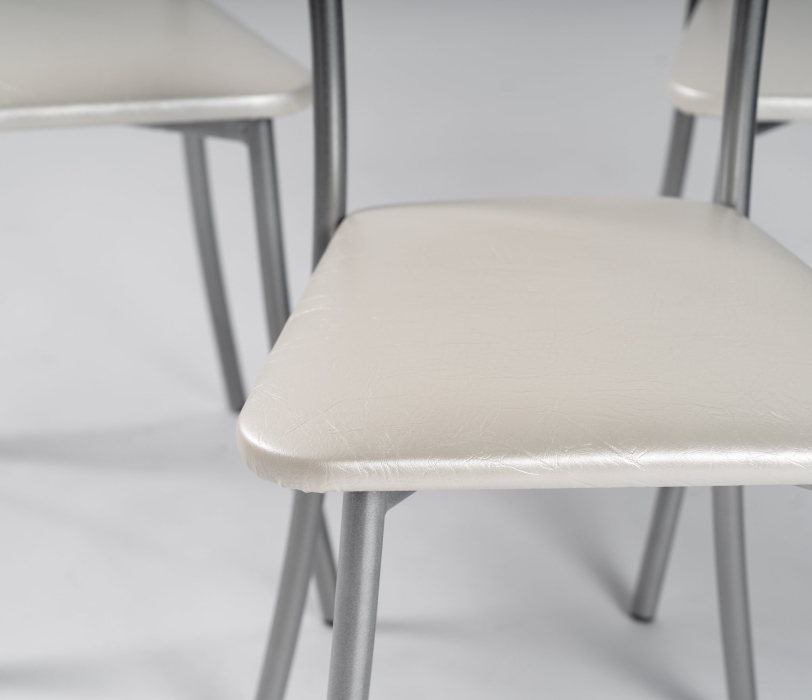 Стулья, Стул Хокко (3шт) Жемчуг/Хром