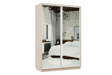 Шкаф-купе Премьер 11 ясень шимо светлый