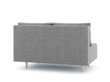 Диван прямой нераскладной Милли мини 2-х  местный без подлокотников, рогожка