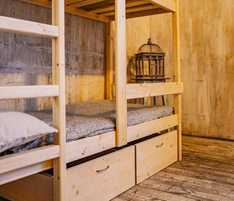 Для подростков, Двухъярусная кровать 70х190