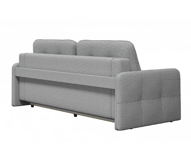 Диваны с ящиком для белья, Диван-кровать прямой Smart 1 Рогожка