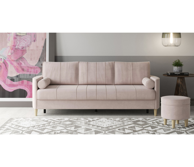 Пуф в прихожую, Пуф Лора