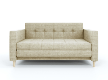 Диван-кровать еврокнижка Квадро, рогожка Люкс