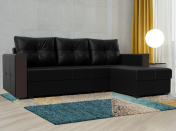 Угловой диван Валенсия Лайт правый угол, экокожа