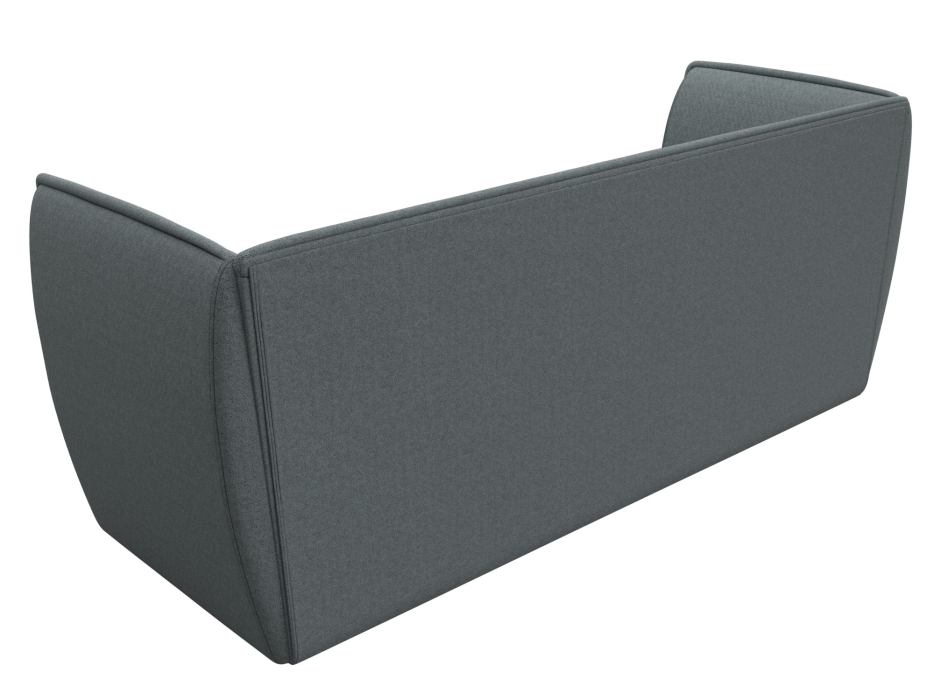 Диваны прямые кухонные, Диван кухонный прямой Бергамо 3-х местный, рогожка Амур