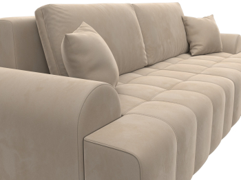 Диван прямой Лига-080, велюр SEVEN