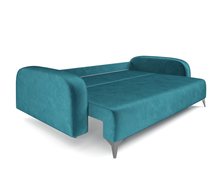 Диваны с ящиком для белья, Диван прямой тик-так Цюрих (Бархат)