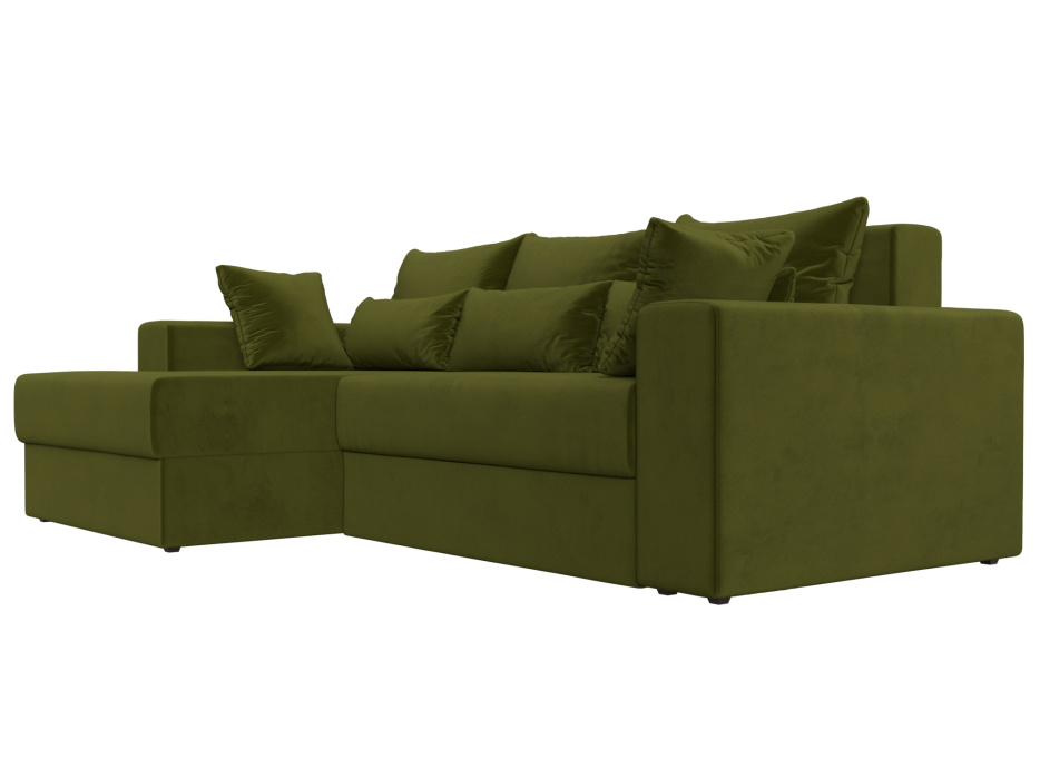 Офисные диваны, Угловой диван Майами левый угол, микровельвет