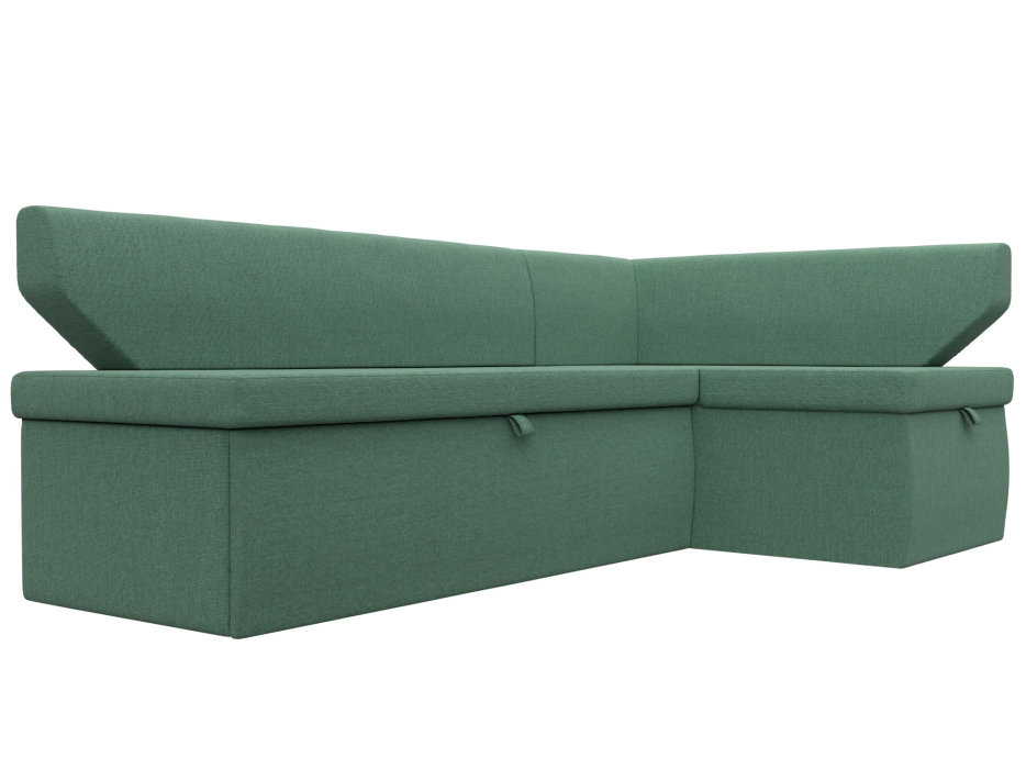 Кухонные уголки, Диван кухонный угловой Омура правый угол, рогожка Амур 