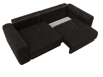 Диван прямой Лига-056 НПБ, велюр BRUT