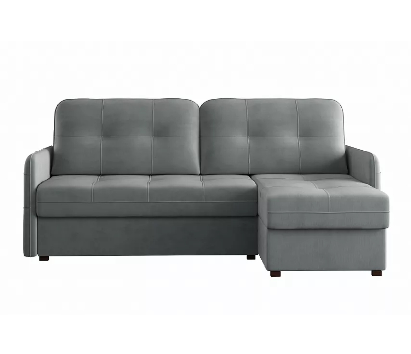 Диваны угловые в гостиную, Диван-кровать угловой Смарт 1 Велюр