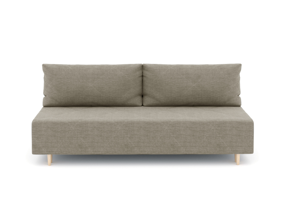 Диваны еврокнижки, Диван-кровать Милли без подлокотников, рогожка Люкс