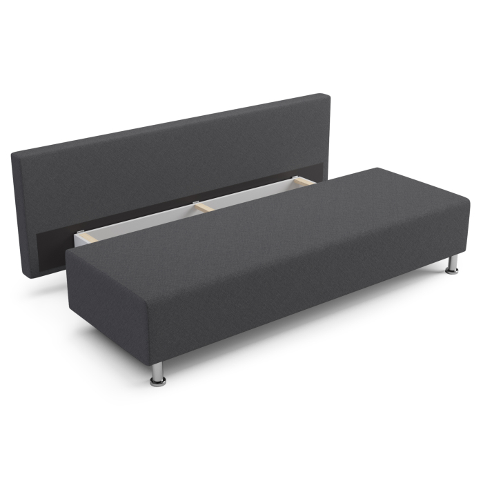 Диваны кровати со спальным местом, Диван Марло, рогожка, Ткань Рико