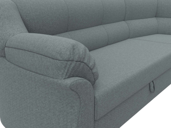 Диван угловой Карнелла правый угол, рогожка Амур