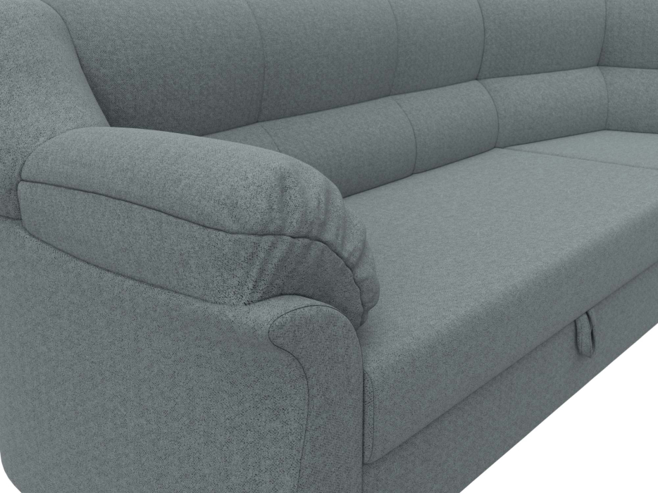 Диваны угловые в гостиную, Диван угловой Карнелла правый угол, рогожка Амур