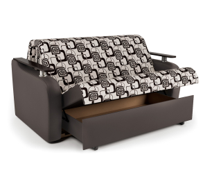 Диван-кровать Гранд Д 100, экокожа/шенилл