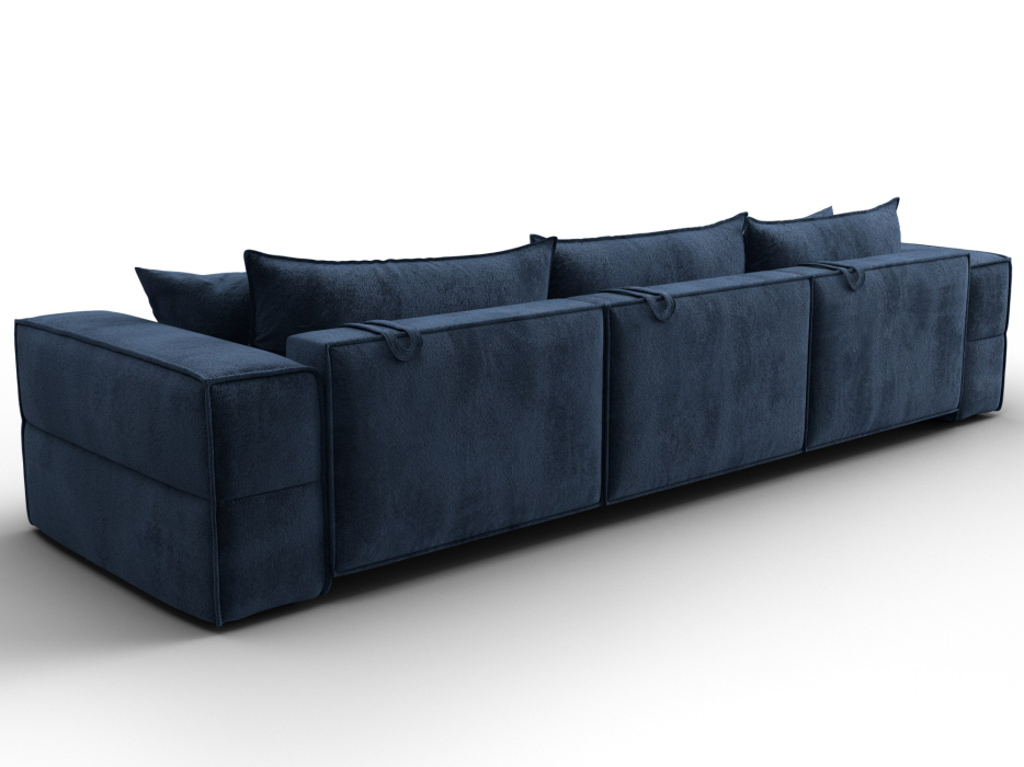 Диваны еврокнижки, Диван прямой Лига-058 НПБ Лонг, велюр TOWER