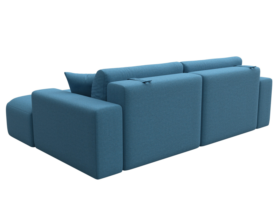 Диваны угловые в гостиную, Диван угловой Лига-036 НПБ Классик правый угол, рогожка Амур