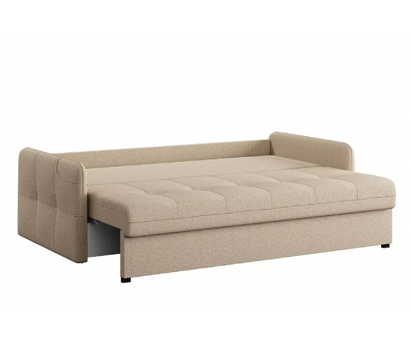 Диваны с ящиком для белья, Диван-кровать прямой Smart 1 Рогожка