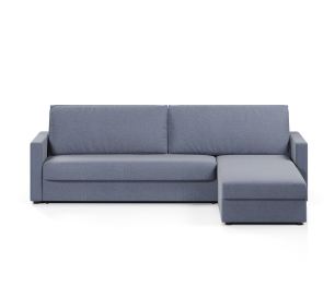 Диван-кровать угловой Дублин дельфин,велюр