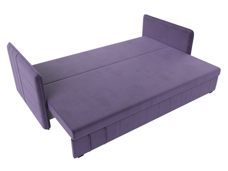 Диваны еврокнижки, Прямой диван Слим, велюр