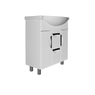 Тумбы без раковины, Тумба д/ванной КАССИОПЕЯ-75 под умывальник Элеганс-75(ПВХ)