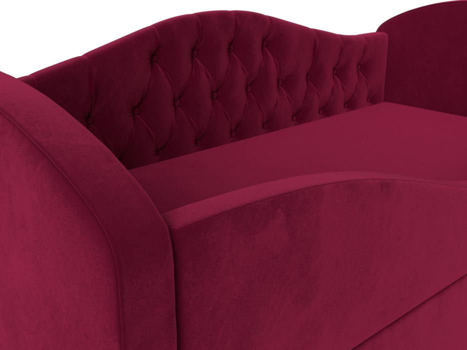 Кровати одноярусные, Детская кровать Сказка Люкс, микровельвет