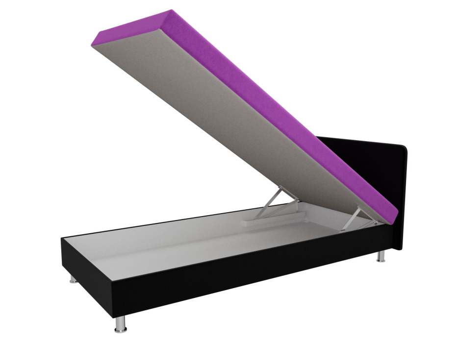 Кровати одноярусные, Кровать Мальта микровельвет