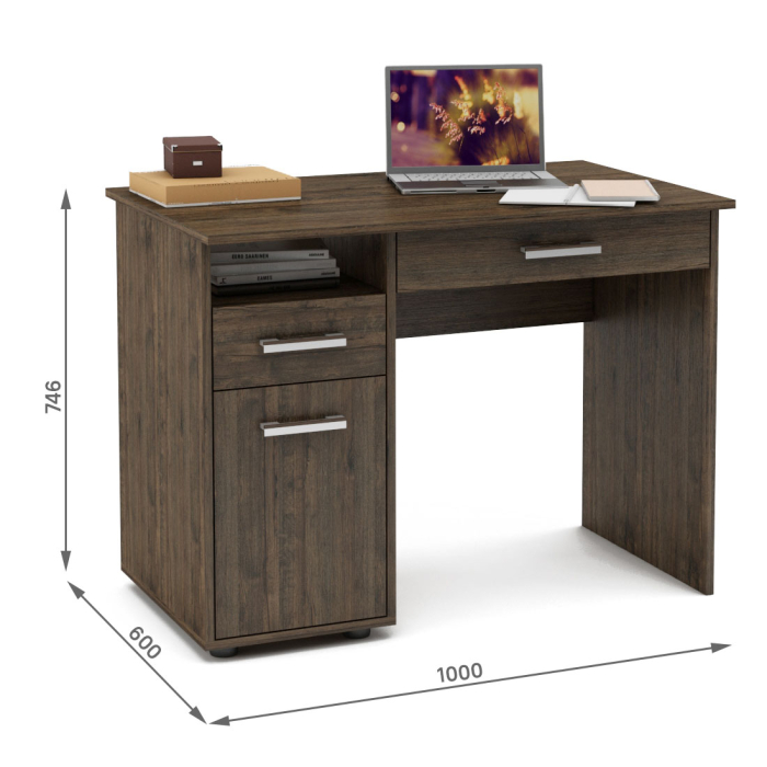 Прямые, Письменный стол Остин-2Я