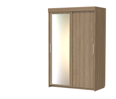 Шкафы-купе, Шкаф-купе шк-18 двух дверный с зеркалом