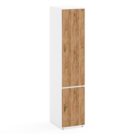 Пенал со штангой для одежды и полкой глубокий Лидер-8 МД 23Б