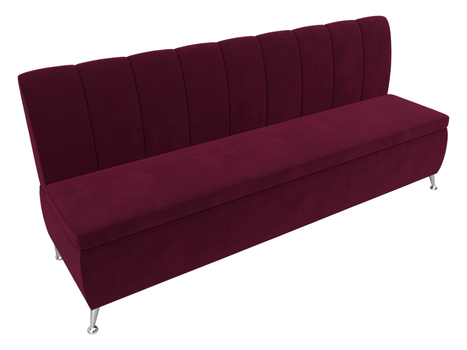 Диваны прямые кухонные, Диван кухонный прямой Кантри, микровельвет
