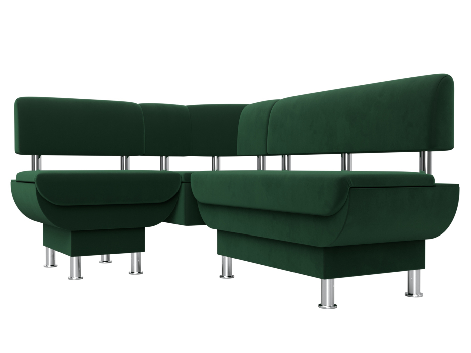 Кухонные уголки, Кухонный угловой диван Альфа левый угол, велюр
