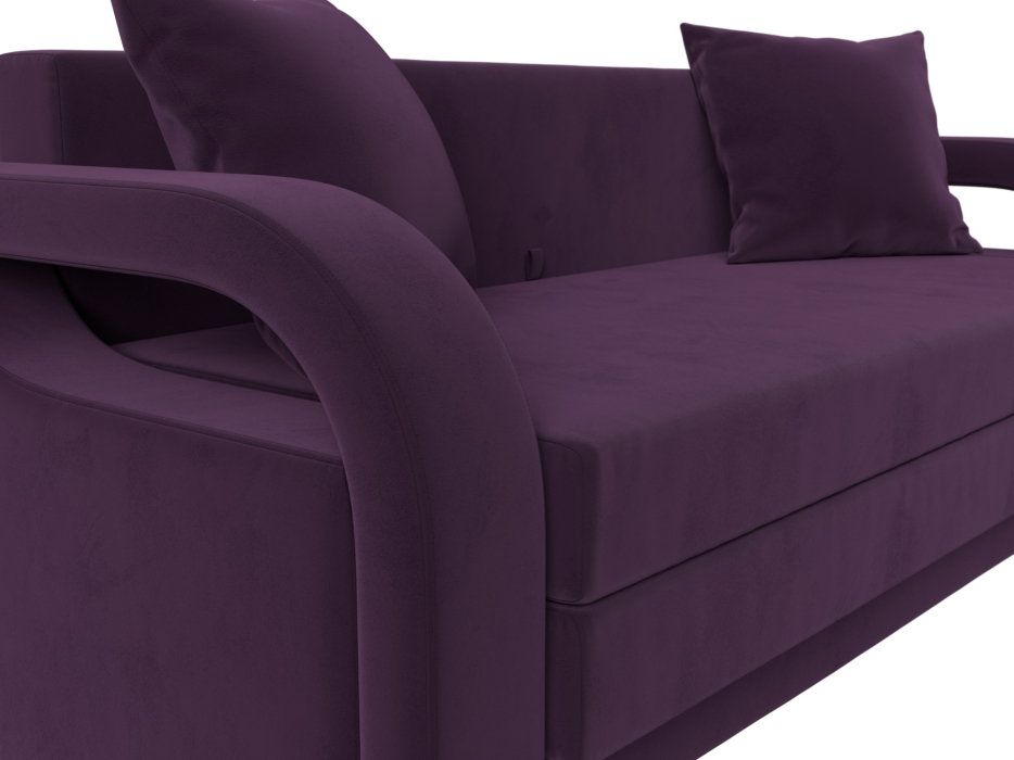 Дизайнерские диваны для гостиной, Прямой диван Лига-014, велюр